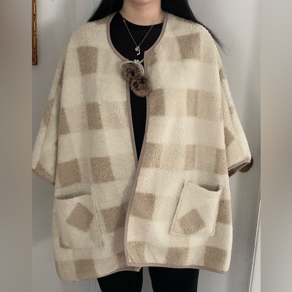 Parasuco jeans Poncho Sherpa texture New with tags size S/M